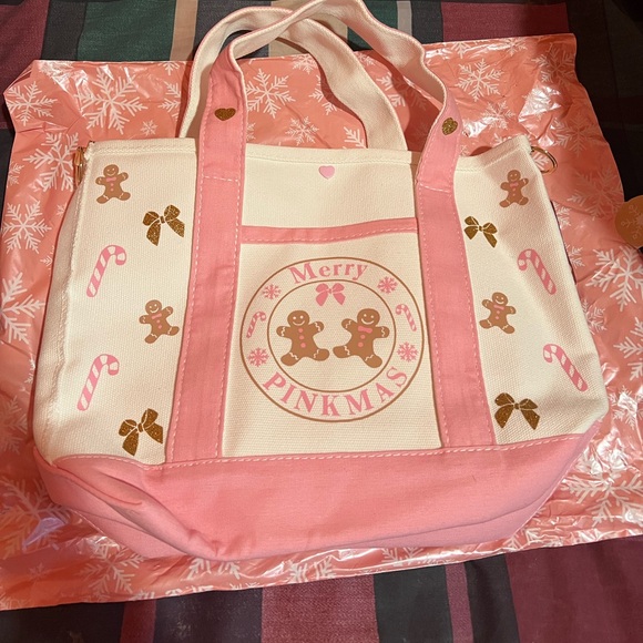 🩷Cute Pink Christmas Coquette Tote🩷 - Picture 2 of 3